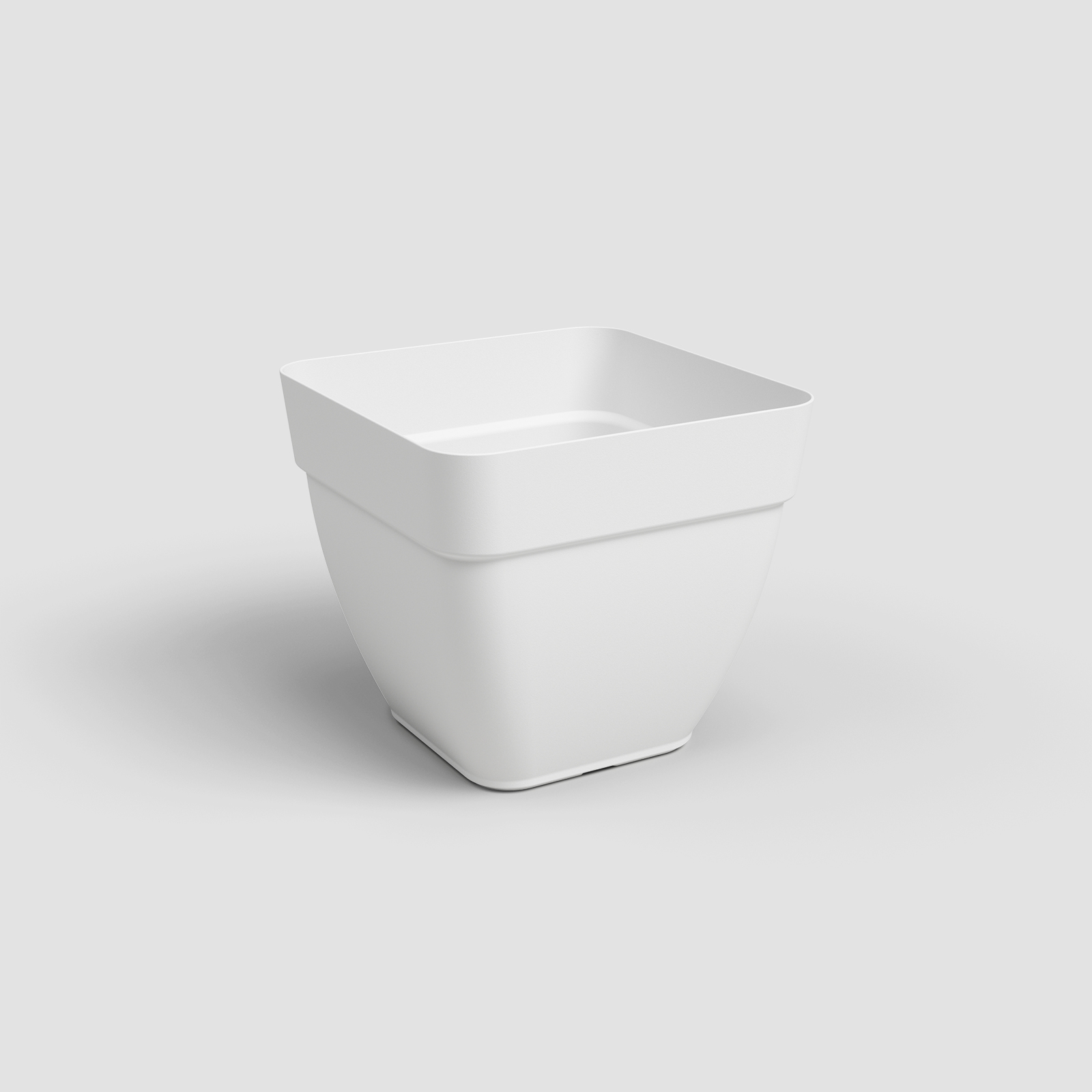 Vaso Triplo Capri Per Balcone – 54 Cm, Colore Antracite – Design Rotondo Moderno, Da Appendere Alla Ringhiera