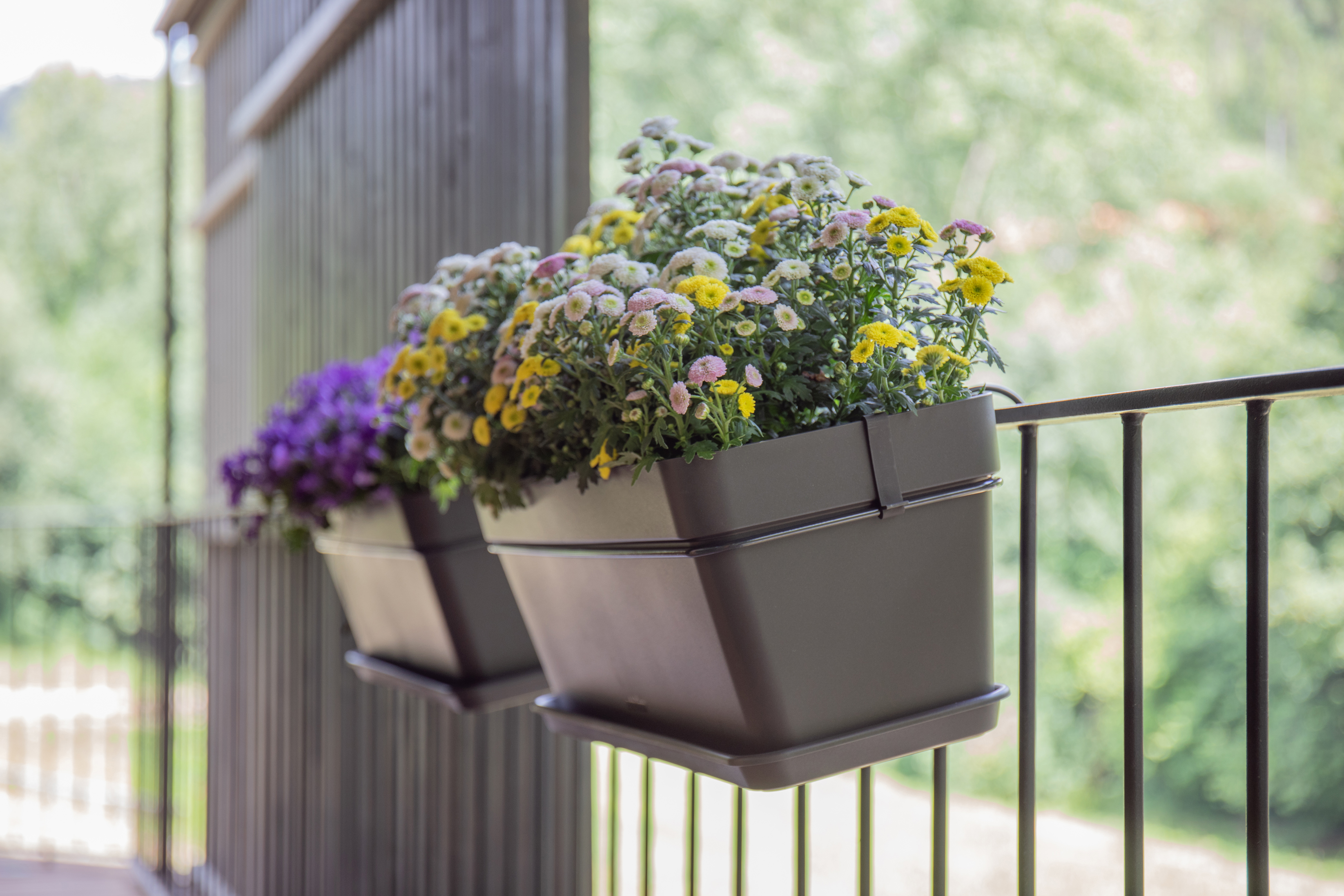 Capri Balcony Plant Box Kit